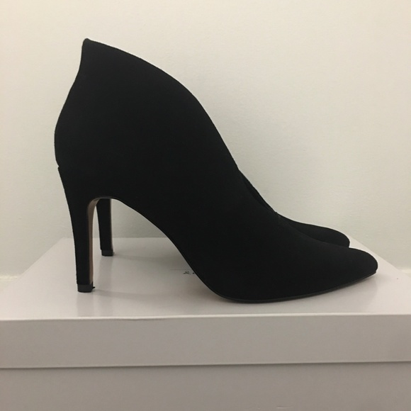 Other Stories Black Suede Boots size 9 - Picture 4 of 5